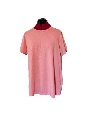 Torrid Classic Fit Womens T-Shirt Tea Rose Pink Short Sleeve Size 1X 1 Plus Soft